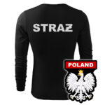 Koszulka strażacka długi rękaw WZ06 Orzeł Polska PLT