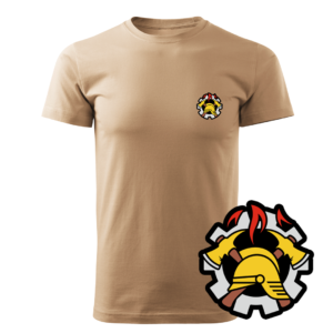 Piaskowa koszulka strażacka WZ09 WOP  PLT
