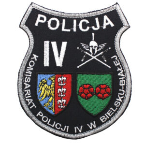 Bielsko-Biala – Naszywka Policja Komenda Policji IV w Bielsku-Białej NPO1100 IND