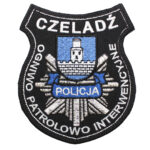 Czeladź – Naszywka Policja Ogniwo Patrolowo Interwencyjne Czeladź NPO1120 IND