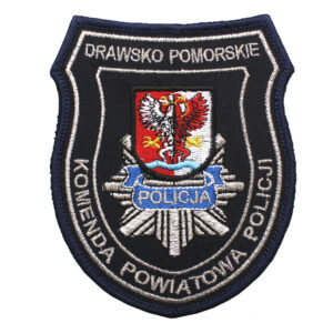 Drawsko Pomorskie – Naszywka Policja Komenda Powiatowa Policji NPO1104 IND