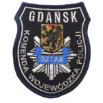 Gdańsk – Naszywka Policja Komenda Wojewódzka Policji w Gdańsku NPO1112 IND