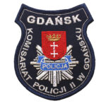 Gdańsk – Naszywka Policja Komisariat Policji II w Gdańsku NPO1125 IND
