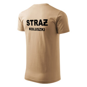Piaskowa koszulka strażacka HAFT-DRUK WZ09 WOP