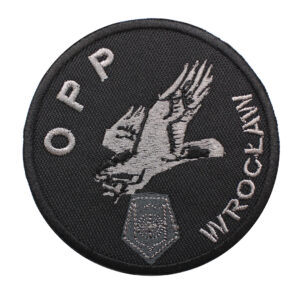 Wrocław – naszywka policja Oddział Prewencji Policji we Wrocławiu OPP Wrocław 2 NPO1043 IND