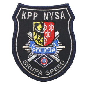 NYSA – Naszywka Policja – Grupa Speed KPP NYSA NPO1076 IND