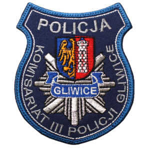 Gliwice – Naszywka Policja Komisariat III Policji Gliwice NPO1014 IND