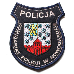 Nowogard – Naszywka Policja Komisariat Policji w Nowogardzie NPO1016 IND