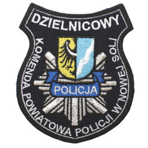 Nowa Sól – Naszywka Policja Komenda Powiatowa Policji w Nowej Soli NPO1099 IND