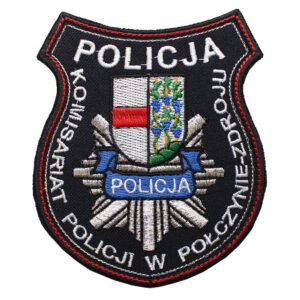 Połczyn-Zdrój – Naszywka Policja Komisariat Policji w Połczynie Zdroju NPO1064 IND