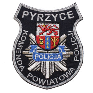 Pyrzyce – Naszywka Policja Komenda Powiatowa Policji Pyrzyce NPO1062 IND