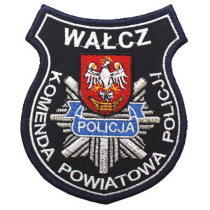 Wałcz – Naszywka Policja Komenda Powiatowa Policji Wałcz NPO1101 IND