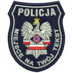Naszywka Policja Wydział Ruchu Drogowego IND B3