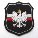 Naszywka naramienna STRAŻ Pożarna Orzeł Polski OSP PSP