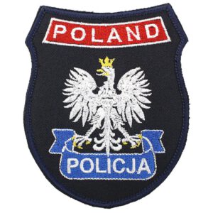 Naszywka Policja Poland Polski Orzeł IND