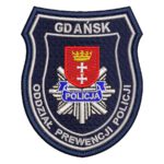 Gdańsk – Naszywka policja Gdańsk Oddział Prewencji Policji NPO1028 IND