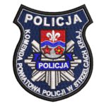 Strzelce Krajeńskie – naszywka policja Komeda Powiatowa Policji w Strzelcach Krajeńskich NPO1031 IND