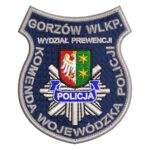 Gorzów Wlkp. – naszywka Policja komenda wojewódzka policji Gorzów Wlkp Wydział Prewencji NPO1032 IND