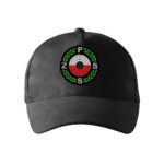 Czarna czapka z daszkiem SĘDZIA Polski Związek Strzelectwa Sportowego PZSS PLT