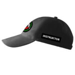 Czarna czapka z daszkiem Instruktor Strzelectwa Sportowego PLT