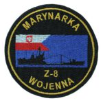 Marynarka Wojenna Z8 Naszywka Wojskowa IND