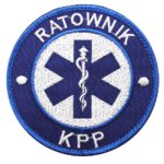 Naszywka Ratownik KPP 85mm – emblemat ratownik KPP