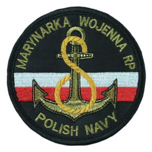 Marynarka Wojenna RP Polish Navy, naszywka wojskowa IND