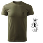 Koszulka t-shirt myśliwska myśliwy z nadrukiem DTG089