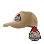 Piaskowa czapka strażacka z daszkiem WZÓR 05 Państwowa Straż Pożarna PSP PLT